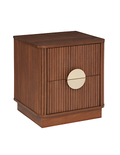 COMODINO 206067 WANY 2 CASSETTI 45X40X50CM MDF