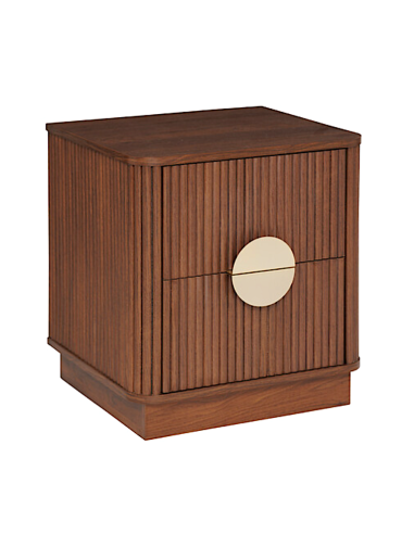 COMODINO 206067 WANY 2 CASSETTI 45X40X50CM MDF