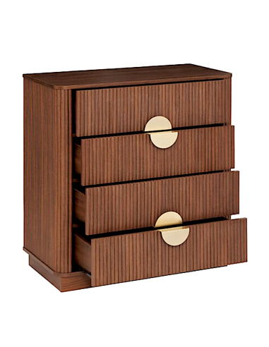 CASSETTIERA 206068 WANY 4 CASSETTI 80X40X85CM MDF