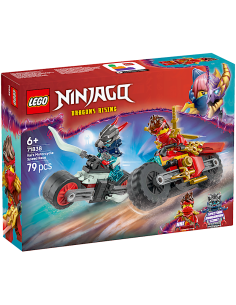 NINJAGO 71838 GARA DI VELOCITA SULLA MOTO DI KAI
