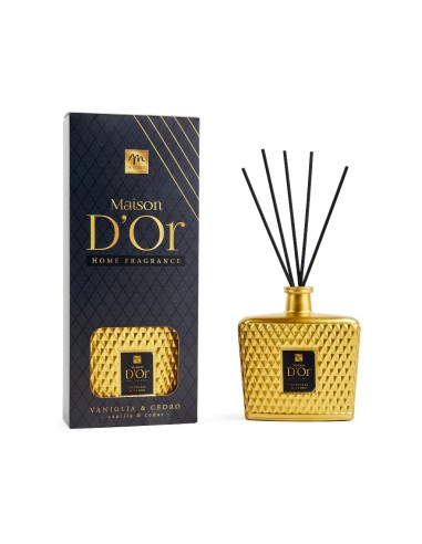 DIFFUSORE VANIGLIA CEDRO 700ML CON BACCHETTE