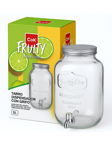 DISPENSER BEVANDE FRUITY 5LT CON RUBINETTO