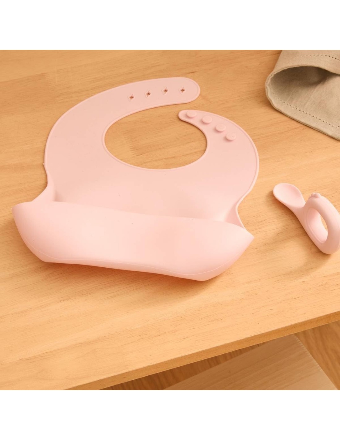 ACCESSORI VARI: vendita online Stoviglie Yum rosa, set da tavola bambini, silicone, ergonomico, ATMOSPHERA per bambini in off...