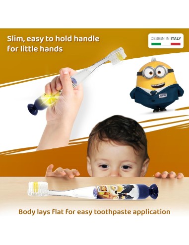 Mr. White Spazzolino Lampeggiante Minions con Timer 2 Minuti | Shopincasa.it