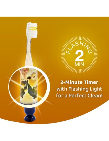 Mr. White Spazzolino Lampeggiante Minions con Timer 2 Minuti | Shopincasa.it