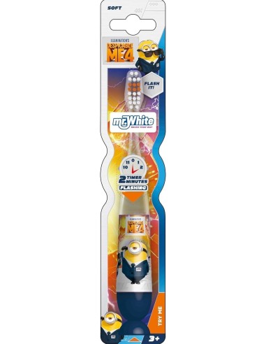 Mr. White Spazzolino Lampeggiante Minions con Timer 2 Minuti | Shopincasa.it