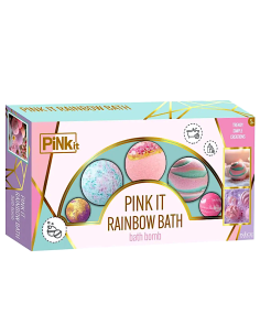 PINK IT 40072 SET BOMBE BAGNO RAINBOW