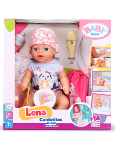 BABY BORN 840467 BAMBOLA LENA 36CM CON ACCESSORI