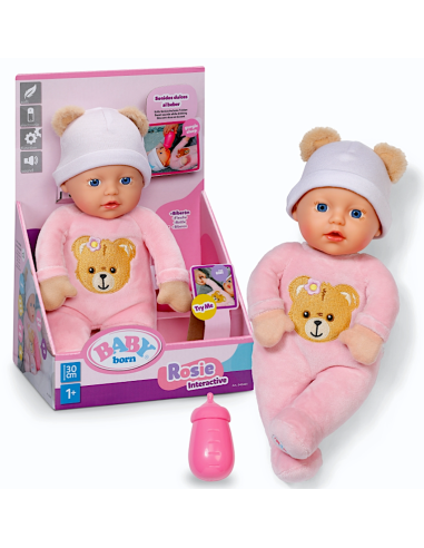 BABY BORN 840481 BAMBOLA ROSIE 30CM INTERATTIVA