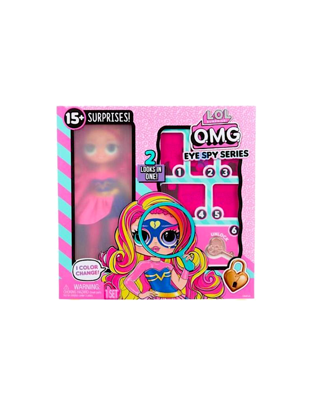 LOL SURPRISE 542667 EYE SPY SABRINA SKY COLOR CHANGE