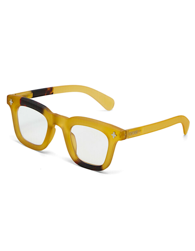 OCCHIALE LETTURA 2.50 FIRENZE YELLOW WITH 3P.HAVANA