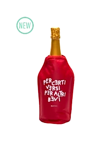 RAFFREDDA BOTTIGLIE 23CM PER CERTI VERSI RED IN NYLON