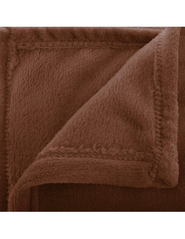 LENZUOLA E ACCESSORI: vendita online Coperta Ollis tinta unita, flanella tonka, 180 x 230 cm, morbida e calda in offerta
