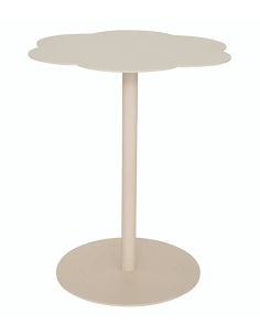 TAVOLINO 206093 FIORA AVORIO 43X50CM METALLO