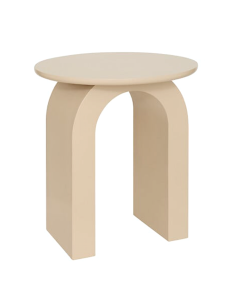 TAVOLINO 206096A STOA BEIGE 40X45CM MDF
