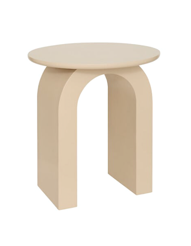 TAVOLINO 206096A STOA BEIGE 40X45CM MDF