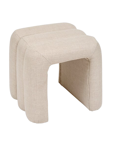 POUF 207376A SISCO TORTORA 43X42X44CM