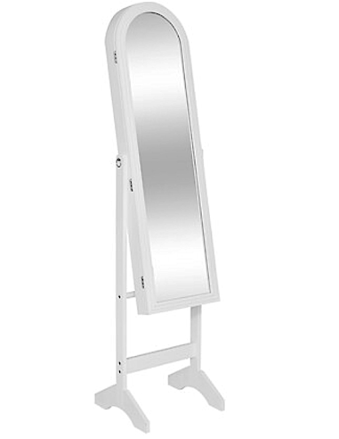 SPECCHIO ARMADIO 211529 EMILY 38X34X158CM MDF BIANCO