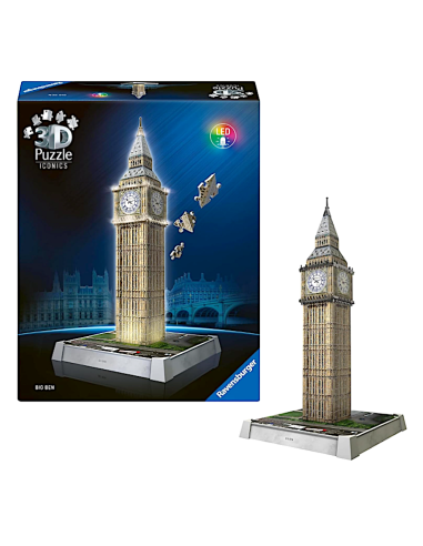 PUZZLE 3D 08025 BIG BEN 235PZ CON LED