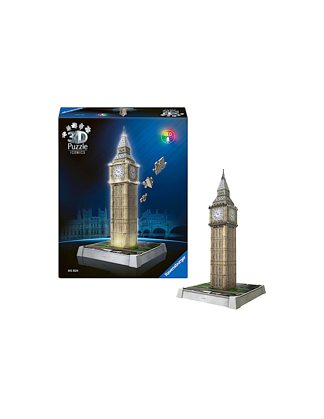 PUZZLE 3D 08025 BIG BEN 235PZ CON LED