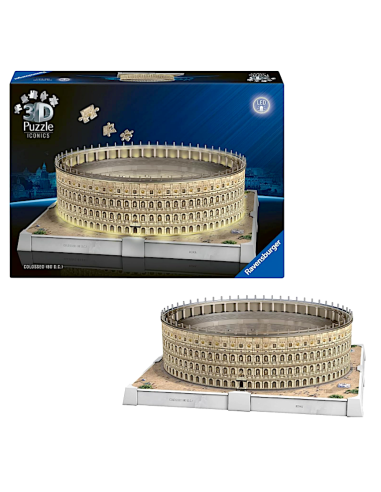 PUZZLE 3D 08034 COLOSSEO 291PZ CON LED