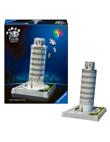PUZZLE 3D 08028 TORRE DI PISA 231PZ CON LED