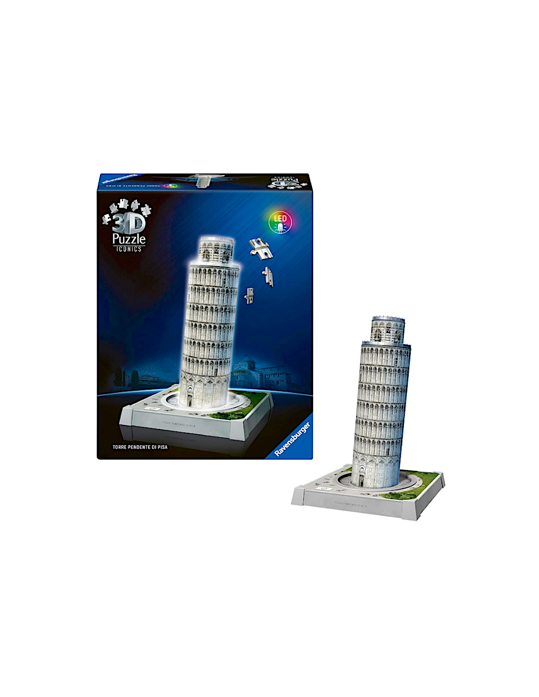 PUZZLE 3D 08028 TORRE DI PISA 231PZ CON LED