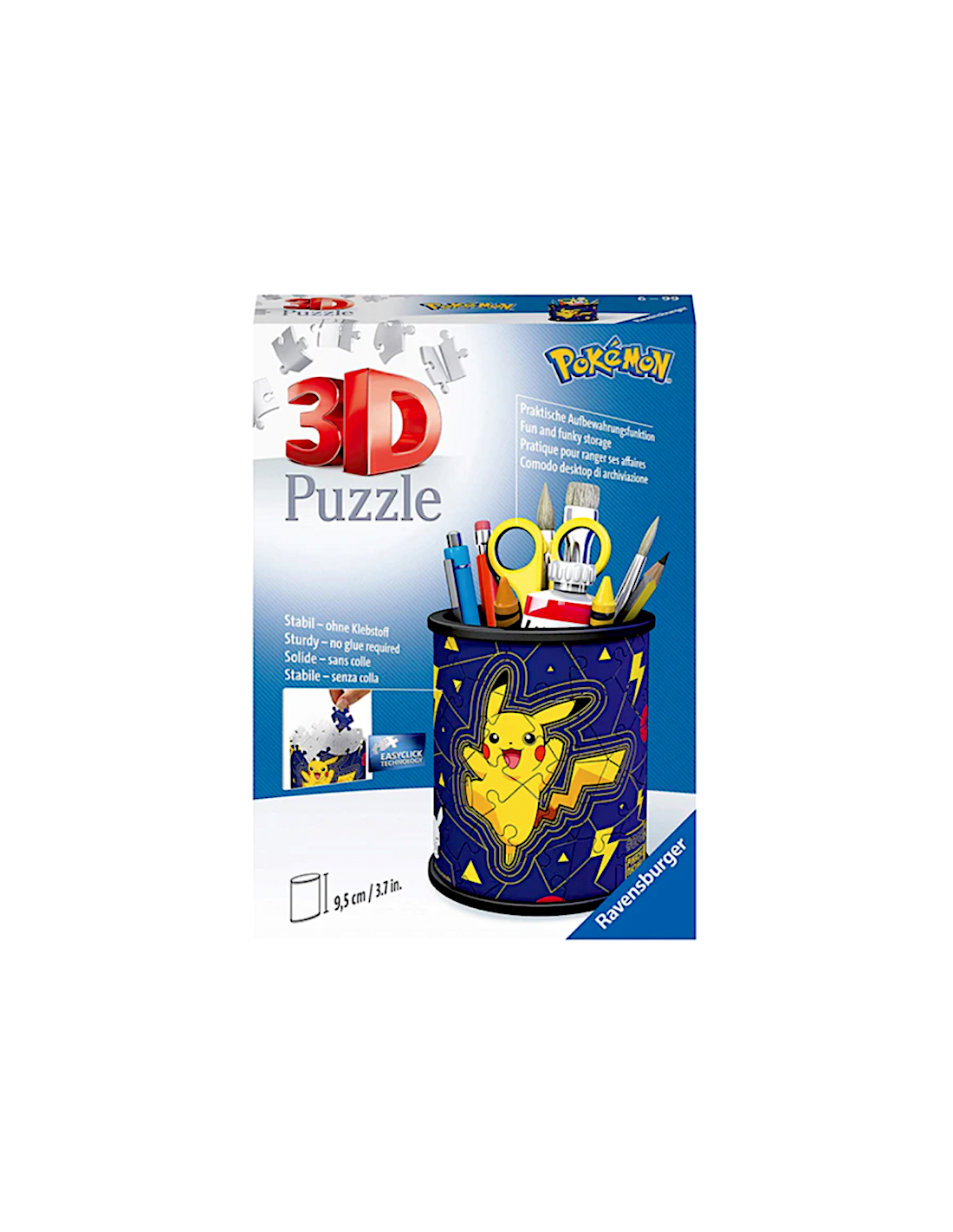 POKEMON 11257 PUZZLE 3D PORTAPENNE 57PZ