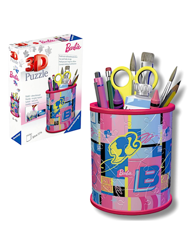 BARBIE 11585 PUZZLE 3D PORTAPENNE 57PZ