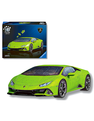 PUZZLE 3D 08037 LAMBORGHINI VERDE HURACAN EVO 158PZ