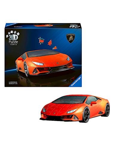 PUZZLE 3D 08052 LAMBORGHINI ARANCIO HURACAN EVO 158PZ