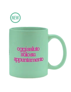 Mug Più Forty +40 32,5 cl Verde Matt con Stampa Ironica | shopincasa.it