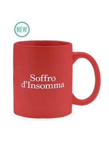 Mug Più Forty +40 32,5 cl Rosso Matt con Stampa Ironica | shopincasa.it