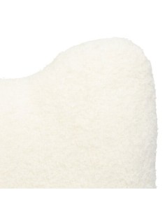CUSCINI D'ARREDO: vendita online Cuscino in pelliccia Wavy Bliss, bianco, 35 x 48 cm, morbido e decorativo in offerta 2