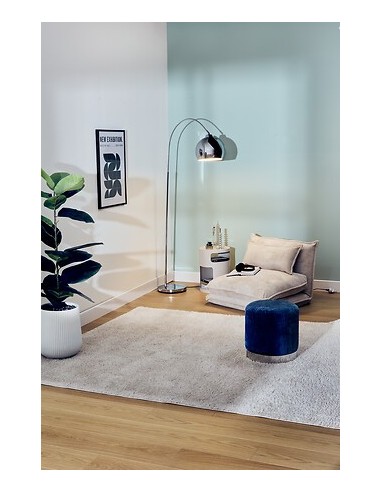 ILLUMINAZIONE: vendita online Lampada ad arco Floris, argento, altezza 177 cm, design moderno ed elegante in offerta