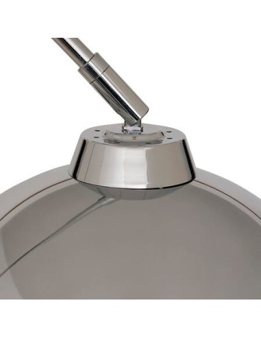 ILLUMINAZIONE: vendita online Lampada ad arco Floris, argento, altezza 177 cm, design moderno ed elegante in offerta