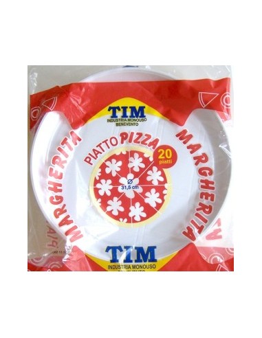 CONF 10 PIATTI PIZZA 31,5CM RIUTILIZZABILI