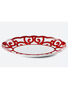 VASSOIO OVALE PICCOLO RED HARMONIA TABLE DECOR MELAMINA GUZZINI