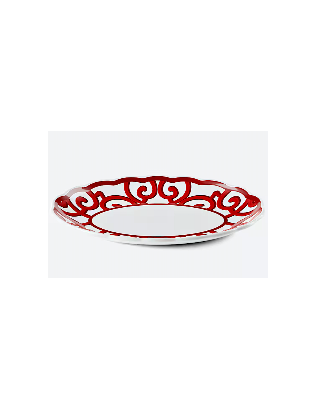 VASSOIO OVALE PICCOLO RED HARMONIA TABLE DECOR MELAMINA GUZZINI