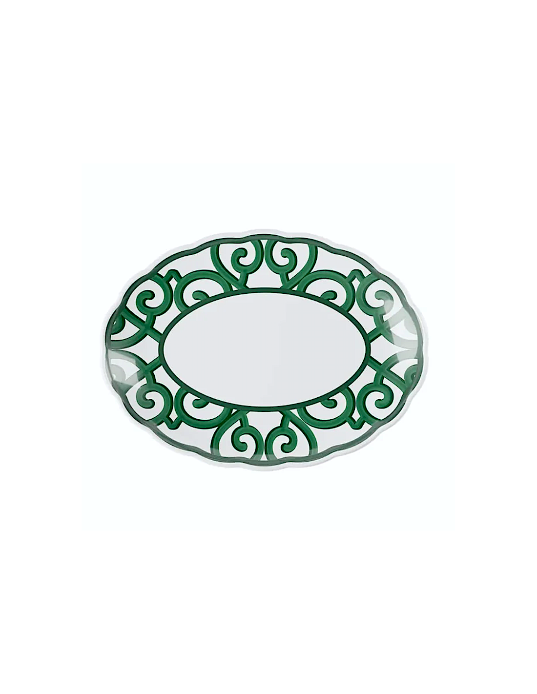 VASSOIO OVALE PICCOLO GREEN HARMONIA TABLE DECOR MELAMINA GUZZINI
