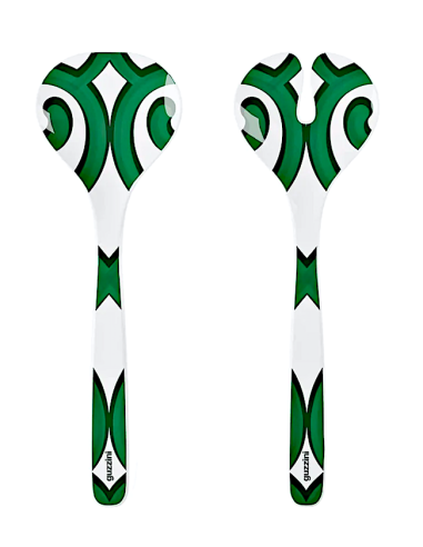 POSATE INSALATA GREEN HARMONIA TABLE DECOR GUZZINI