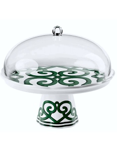 ALZATA CON CAMPANA GREEN HARMONIA TABLE DECOR GUZZINI