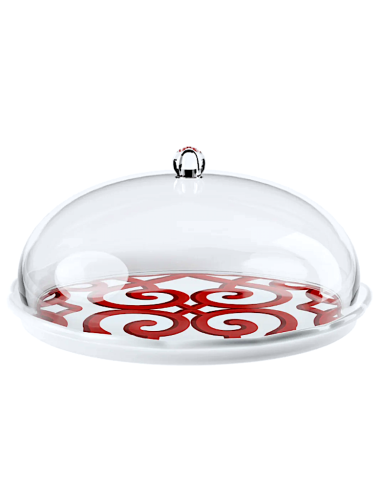 SET TORTIERA RED HARMONIA TABLE DECOR GUZZINI