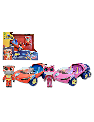 TALKING TOM TTS17602 VEICOLO CON PERSONAGGIO ASSORTITO