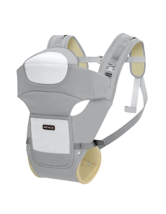 Aziamor Kangaroo New Marsupio Ergonomico Grigio 0-15 kg | shopincasa.it