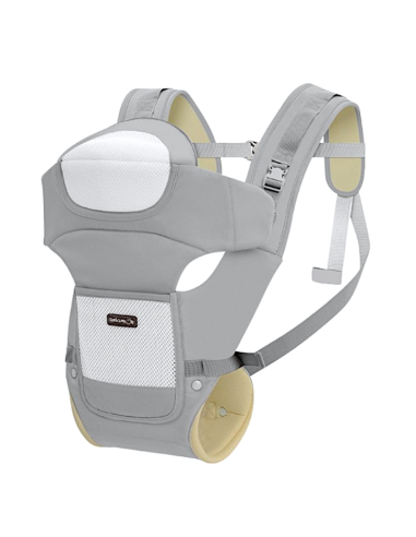 Aziamor Kangaroo New Marsupio Ergonomico Grigio 0-15 kg | shopincasa.it