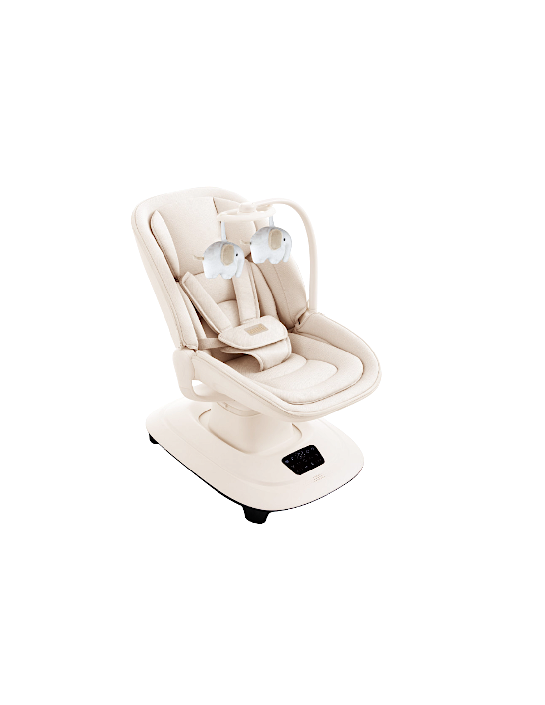 Lovely Altalena Elettrica Beige – Altalena Multi-Movimento Neonato | ShopInCasa.it