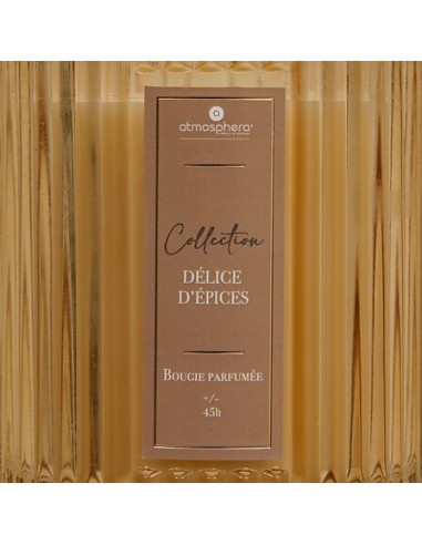 CANDELE: vendita online Candela profumata Albie, 290 g, vaso in vetro, Ø 8,8 x H 10 cm, fragranza spezie ambrate in offerta