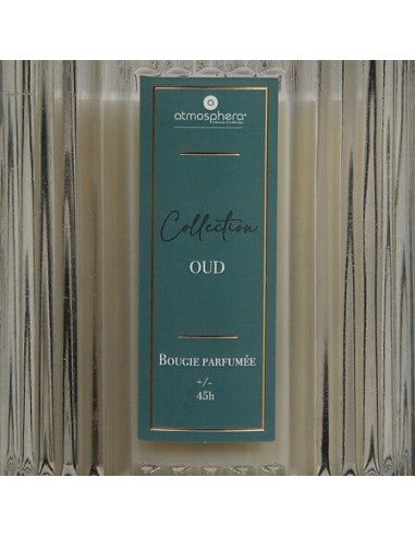 CANDELE: vendita online Candela profumata Albie, 290 g, vaso in vetro, Ø 8,8 x H 10 cm, fragranza oud blu in offerta