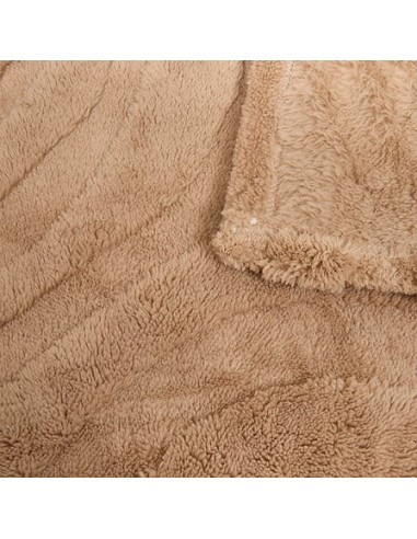 LENZUOLA E ACCESSORI: vendita online Plaid sherpa jacquard Opal, 130 x 170 cm, colori assortiti, morbido e caldo in offerta